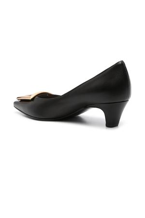 Black calf leather Moon pumps ROBERTO FESTA | MOONNERO